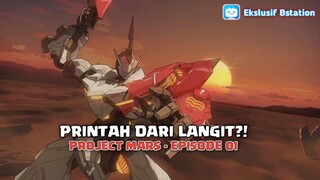 Misi menyelamatkan Bumi - PROJECT MARS | Episode 01 | Super mecha champions