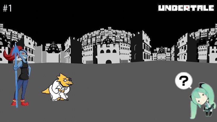 Kisah cinta alphys dan undyene - Undertale Gameplay bahasa indonesia part 1