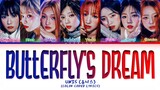 UNIS 'butterfly's Dream' Lyrics (Color Coded Lyrics)