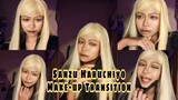SANZU HARUCHIYO COSPLAY || MAKE-UP TRANSITIONS COMPILATION