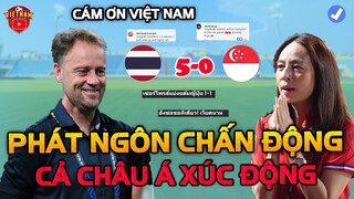 Vừa Thắng Đậm Bảng B, HLV Thái Lan Phát Ngôn Chấn Động Về Việt Nam Khiến Cả Châu Á Xúc Động