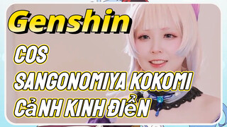 Cos Sangonomiya Kokomi Cảnh Kinh Điển