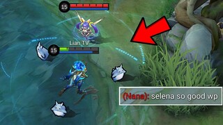 NANA WAS AMAZED WITH MY JUNGLE SELENA | MLBB