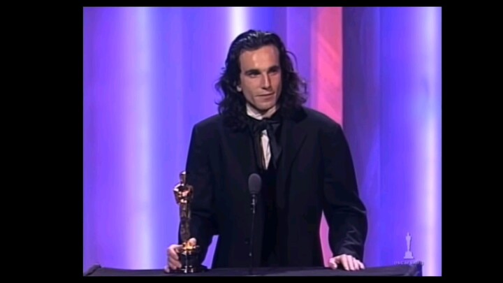 Daniel Day-Lewis, Best Actor at the 1990 Oscars for "My Left Foot"