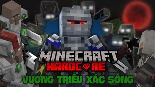 🔥ADDON/MOD VƯƠNG TRIỀU XÁC SỐNG CỰC HAY CHO MINECRAFT PE 1.19 CÓ CÔNG TRÌNH, TRĂNG MÁU...