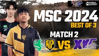 BREN VS XYG - MATCH 2 | MSC 2024 Grup Stage