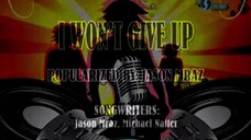i wont give up (karaoke) by jason miraz