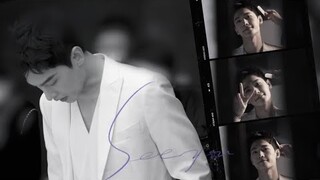 Yang Yang's studio shared L'Oreal Paris Haircare photoshoot video - bts