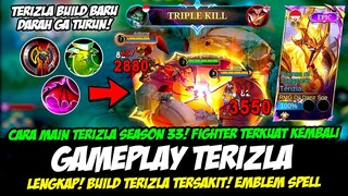 TIPS TERIZLA TERKUAT 1 VS 5 + CARA MAIN TERIZLA TERBARU❗BUILD TERIZLA TERSAKIT 2024❗GAMEPLAY TERIZLA