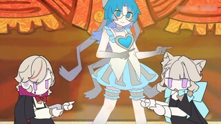 Chicken-eating cousin: Dance to the latest masterpiece of the Ring Master at all costs!