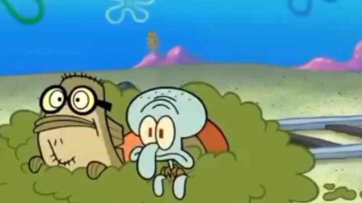 Spongebob Squarepants Squidward terjebak