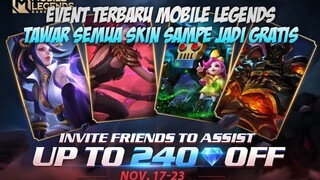 EVENT TERBARU MLBB - BARGAIN / TAWAR MENAWAR SKIN MLBB SAMPE GRATIS? | MOBILE LEGENDS BANG BANG