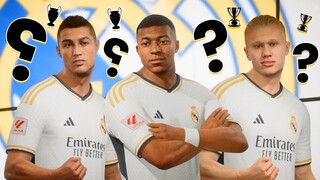 RONALDO_HALLAND_MPAPPE MAIN DI MADRID Ea Fc24 Mode Career (Mini Series)