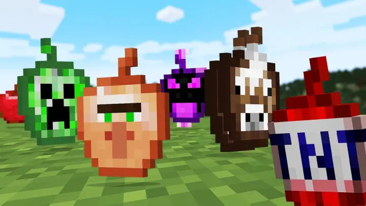 Minecraft but there are Super Apples
