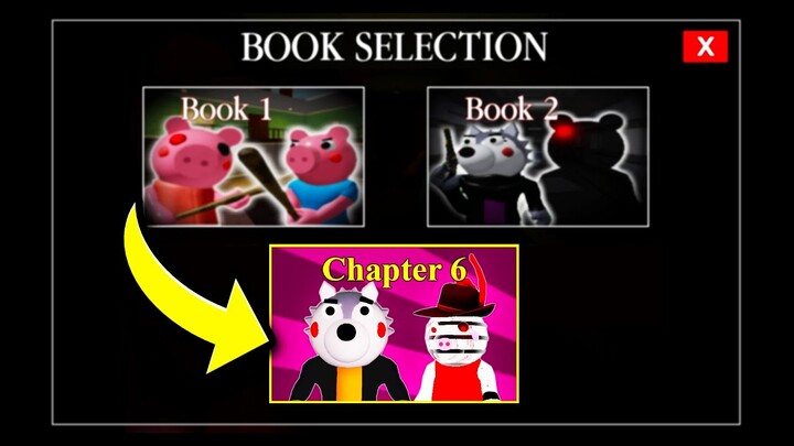 i secretly unlocked the chapter 6 book in Roblox Piggy 2..