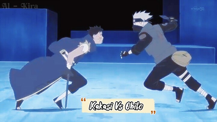 Pertarungan Duo Rival abadi ~ Kakasi vs Obito .....