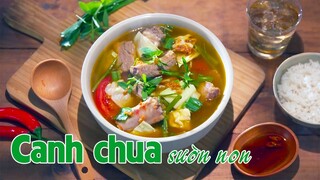 CANH CHUA SƯỜN NON | MÓN NGON MỖI NGÀY | VIVU TV