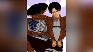 Levi Sebelum & Sesudah Buka Puasa animasiaot AttackOnTitan fyp viral trending animasi animation levi