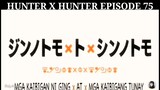 Hunter X Hunter Episode 75 Tagalog dubbed