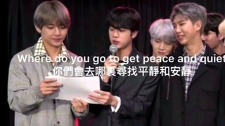 【BTS防弹】被成员的英语征服的南俊：……