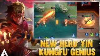 MLBB NEW UPDATED | NEW HERO YIN | YIN KUNGFU GENIUS | HERO YIN GAMEPLAY | NEW HERO YIN REVIEW