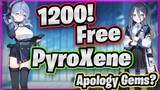 1200 FREE Holiday Gems AKA APOLOGYxene? | New web sign-in for #bluearchive