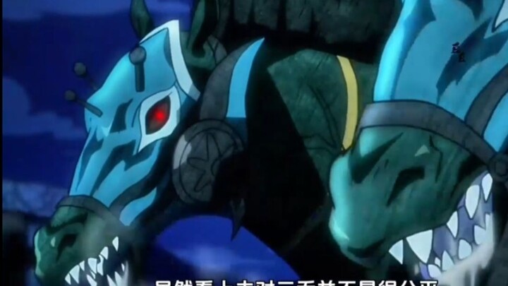 The horse used in the chariot battle between Joetsu and Wamuu is Dio, a horse that is endowed with b