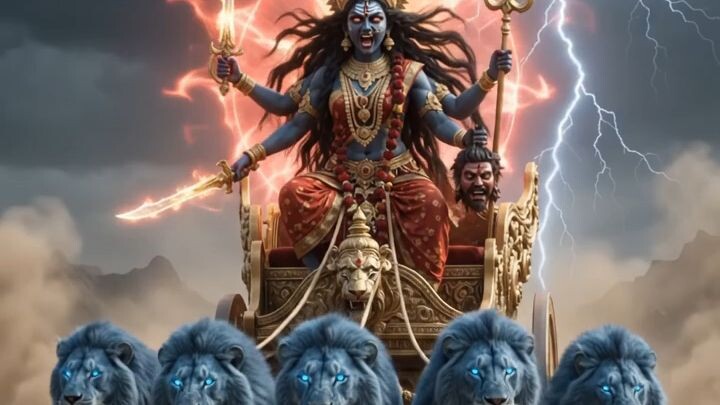 The Ultimate Power of Maa Kali 🔱🦁