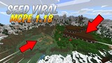 SEED MCPE 1.18 SATU INI BENER-BENER GOKIL AWAL TEMPAT SPAWNNYA LANGSUNG ADA INI ! Pantes Viral 😱