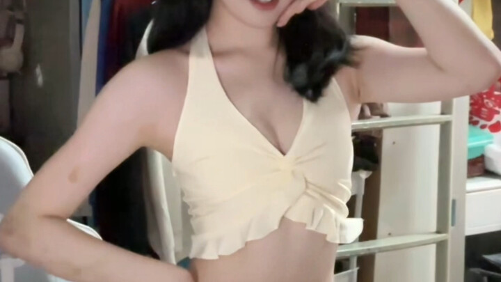 Juga sudah membaik, sudah pakai bikini lho!