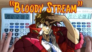 Memainkan Bloody Stream dari Jojo kedua dengan 3 kalkulator.