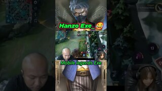 HANZO Exe_😂 |Mobile legends #shorts