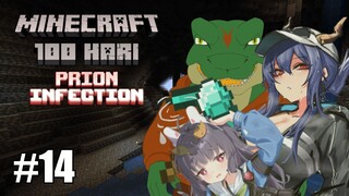 Pencarian Berlian Goa Angker! Minecraft Indonesia 100 Hari Prion Infection!
