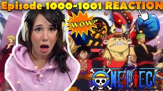 MOST POWERFUL CREW | One Piece Episode 1000-1001 | REACTION