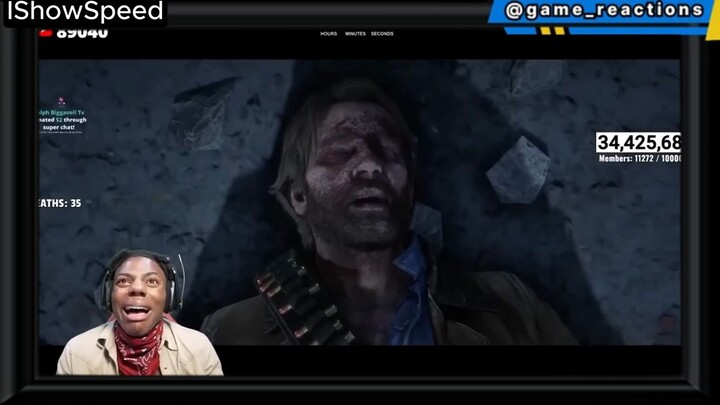 Arthur Morgan Death Reaction Mashup - Red Dead Redemption 2 Ending Reaction - RDR2 - Rockstar Games