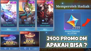 KATANYA BISA DAPAT 2400 PROMO DIAMOND? MARI KITA BAHAS DAN ADA RONDE 2 ?