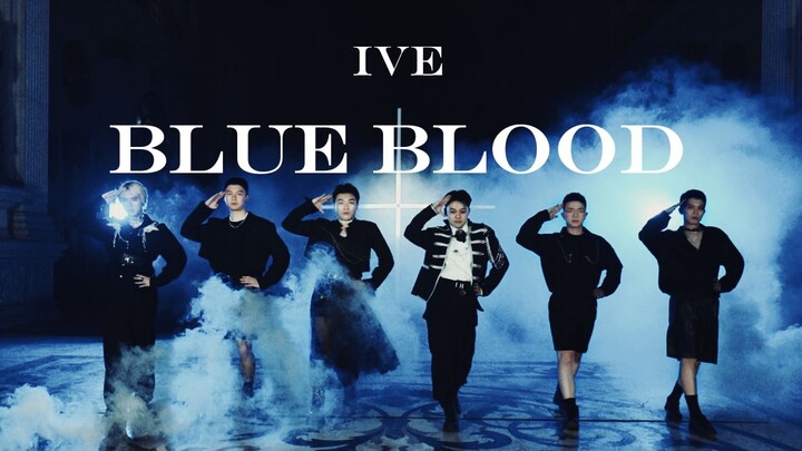 Save the domestic entertainment MV-level production! Our blood is noble and mysterious blue. IVE's n