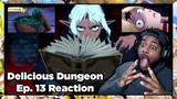 THE LUNATIC MAGICIAN FINALLY MAKES HIS MOVE!!! Delicious in Dungeon Episode 13 Reaction