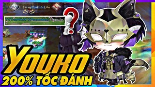 ⭐Onmyoji Arena⭐ Gặp thánh đổ thừa Tuncun dùng YOUKO với 200% tốc độ đánh sẽ đáp lễ NTN