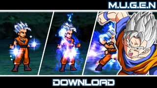 [ NEW CHAR ] Gohan_UI JUS By Crazy Bones - Mugen Char [ DBZ MUGEN ]