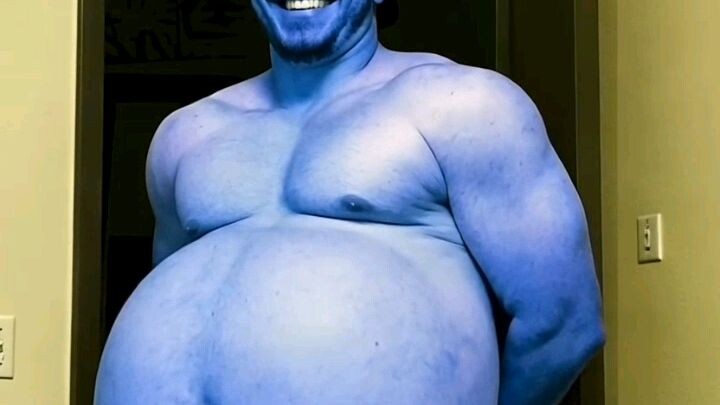man inflation belly