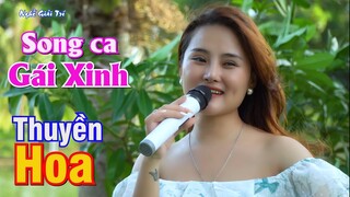 Thuyền Hoa || Song Ca Gái Xinh || Hoàng Hà - Tuyết Nga