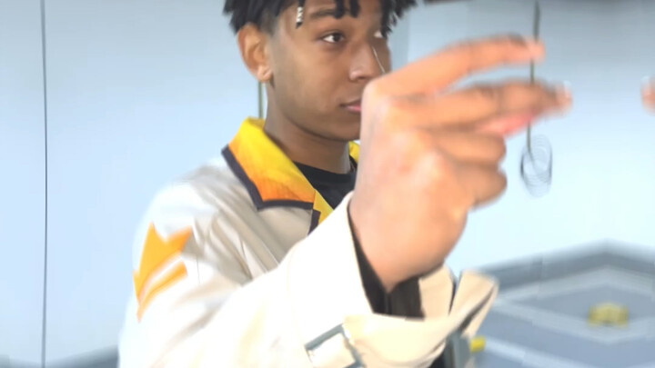 The Fire Man himself is here to bring you good luck!