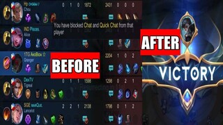How To Easily Counter a NOISY And TOXIC TEAMMATES - GRANGER GAMEPLAY - AkoBida | MLBB