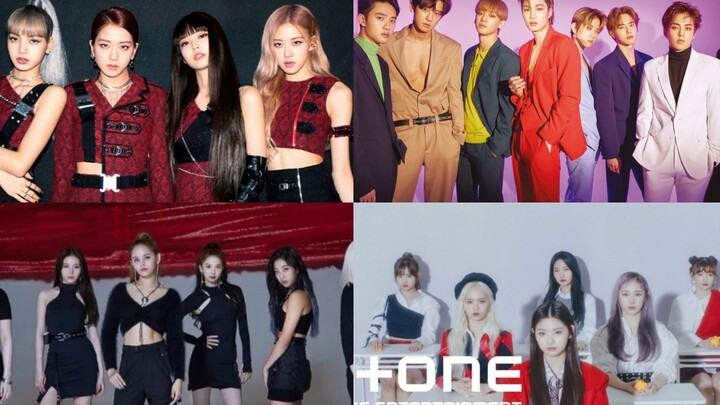 Full of high energy! EXO X BP X CLC X EVERGLOW - Love Shot X Funeral Love X Me X Bon Bon Chocolat (R