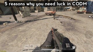 5 reasons why you need luck in CODM