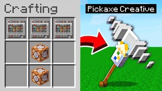 AKU HACK MINECRAFT AGAR BISA MEMBUAT SENJATA CREATIVE !