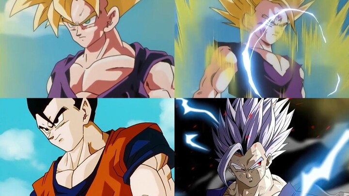 Recapping the awe-inspiring moments when Gohan's various forms made their debut (from Super 1 to Bea