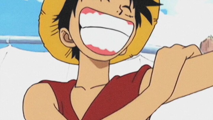 Luffy smile one piece
