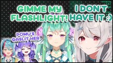 Pomu Hilariously Gaslighted Finana Till She Malds, ft. Selen & Kyo [Nijisanji EN Vtuber Clip]